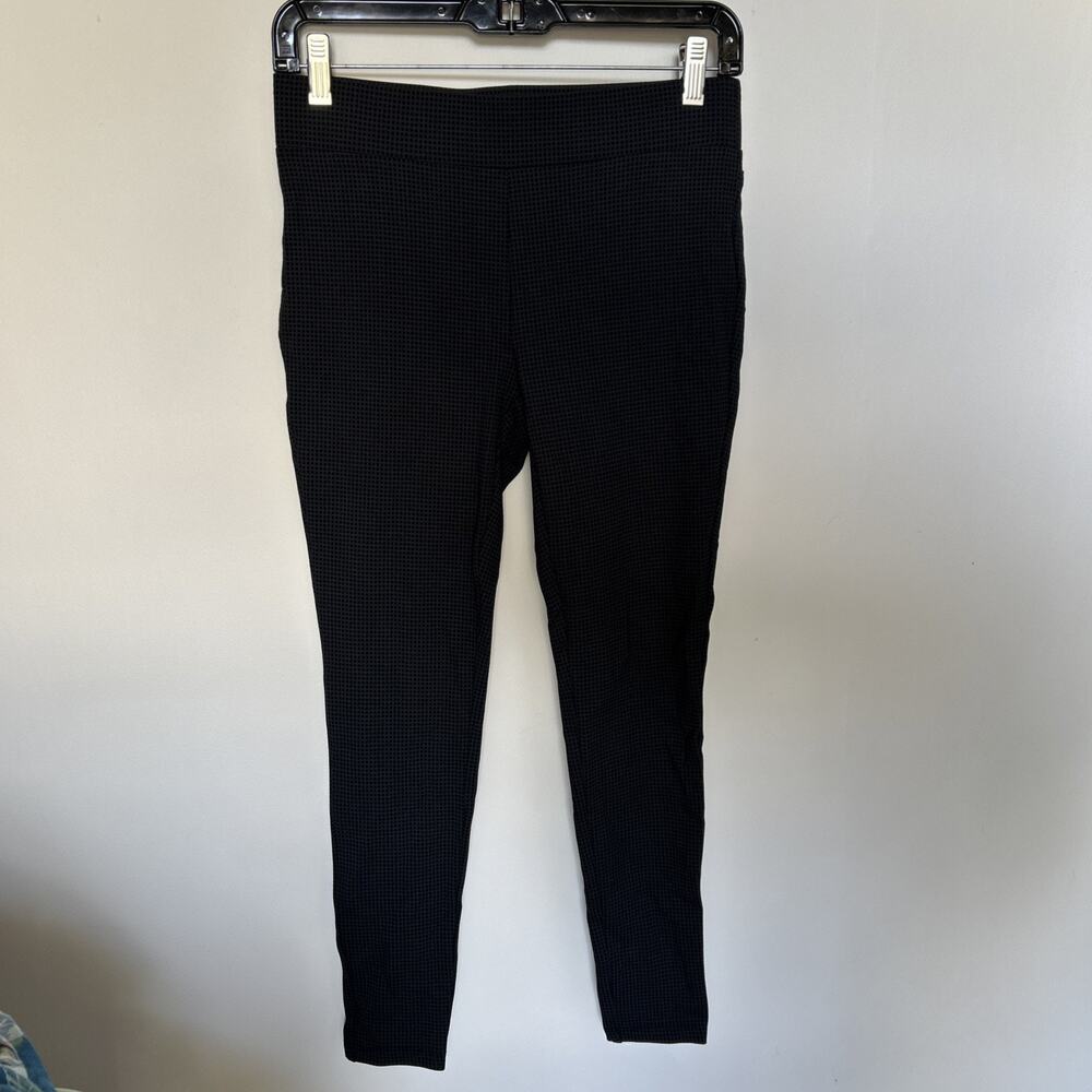 Women’s LOFT Petites Small Pull On Pant Black Gray